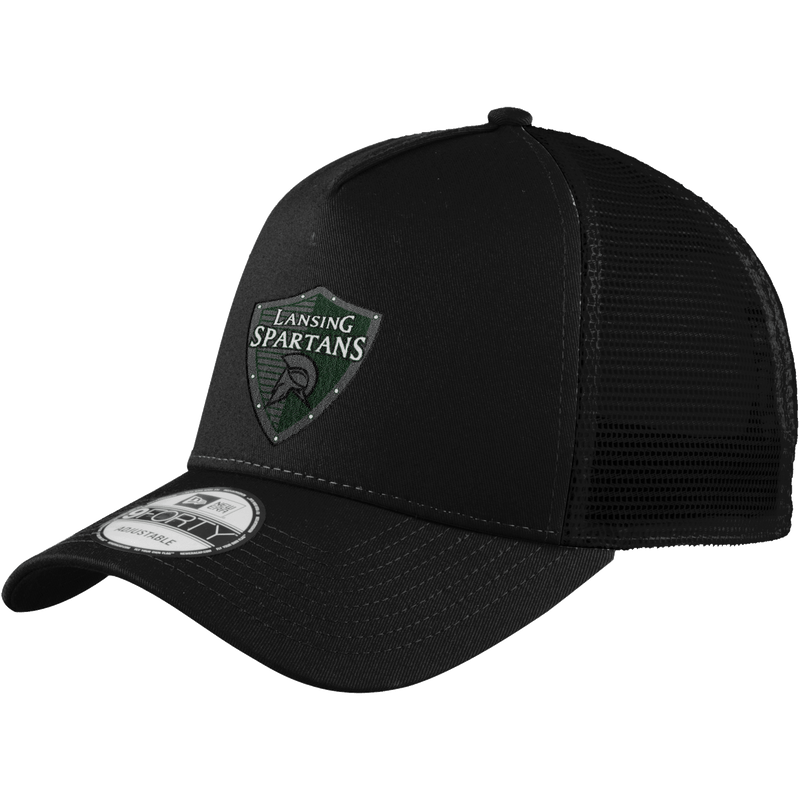 Lansing Spartans New Era Snapback Trucker Cap