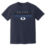 Chicago Bulldogs Heavyweight Ring Spun Tee