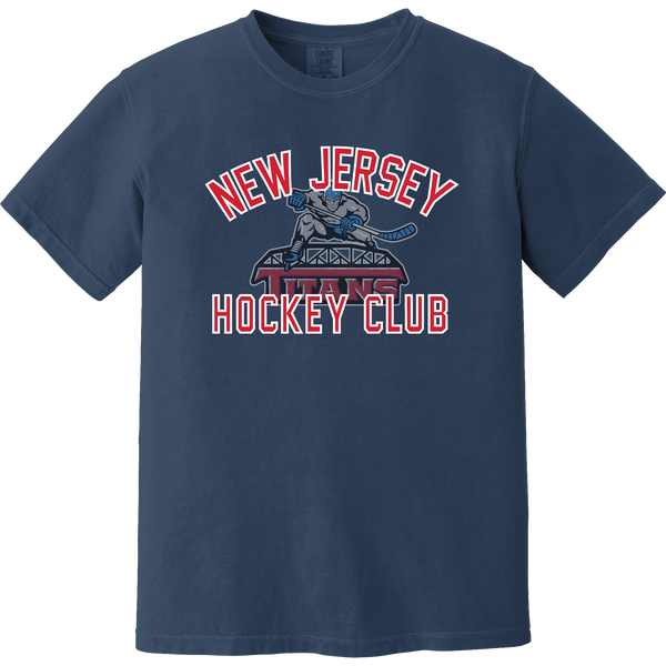 NJ Titans Heavyweight Ring Spun Tee