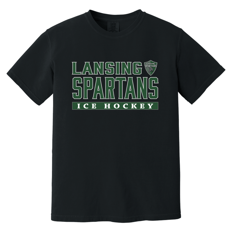 Lansing Spartans Heavyweight Ring Spun Tee