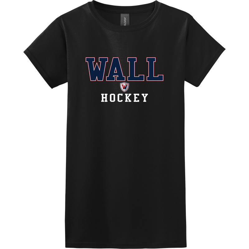 Wall Hockey Softstyle Ladies T-Shirt