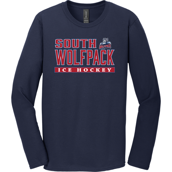 CT Wolfpack South Softstyle Long Sleeve T-Shirt