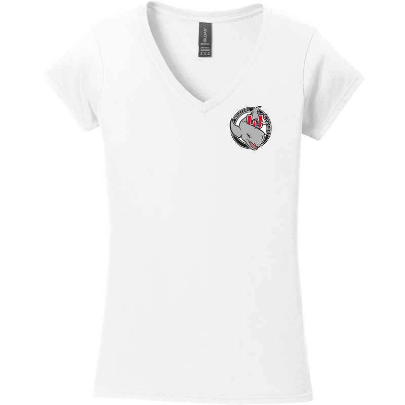 CT Whalers Tier 2 Softstyle Ladies Fit V-Neck T-Shirt