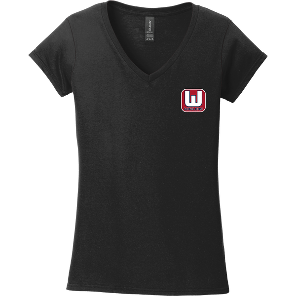 CT Whalers Tier 1 Softstyle Ladies Fit V-Neck T-Shirt