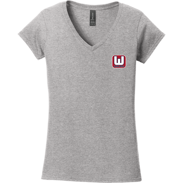 CT Whalers Tier 1 Softstyle Ladies Fit V-Neck T-Shirt