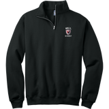 Wall Hockey NuBlend 1/4-Zip Cadet Collar Sweatshirt