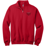 York Devils NuBlend 1/4-Zip Cadet Collar Sweatshirt