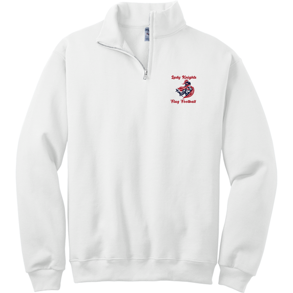 Kennedy Lady Knights NuBlend 1/4-Zip Cadet Collar Sweatshirt