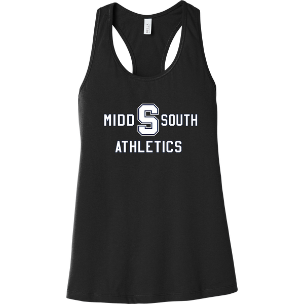 Midd South Athletics Womens Jersey Racerback Tank