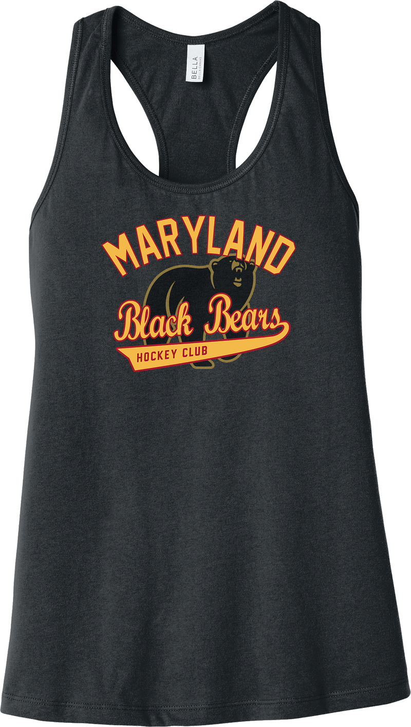 Maryland Black Bears Womens Jersey Racerback Tank