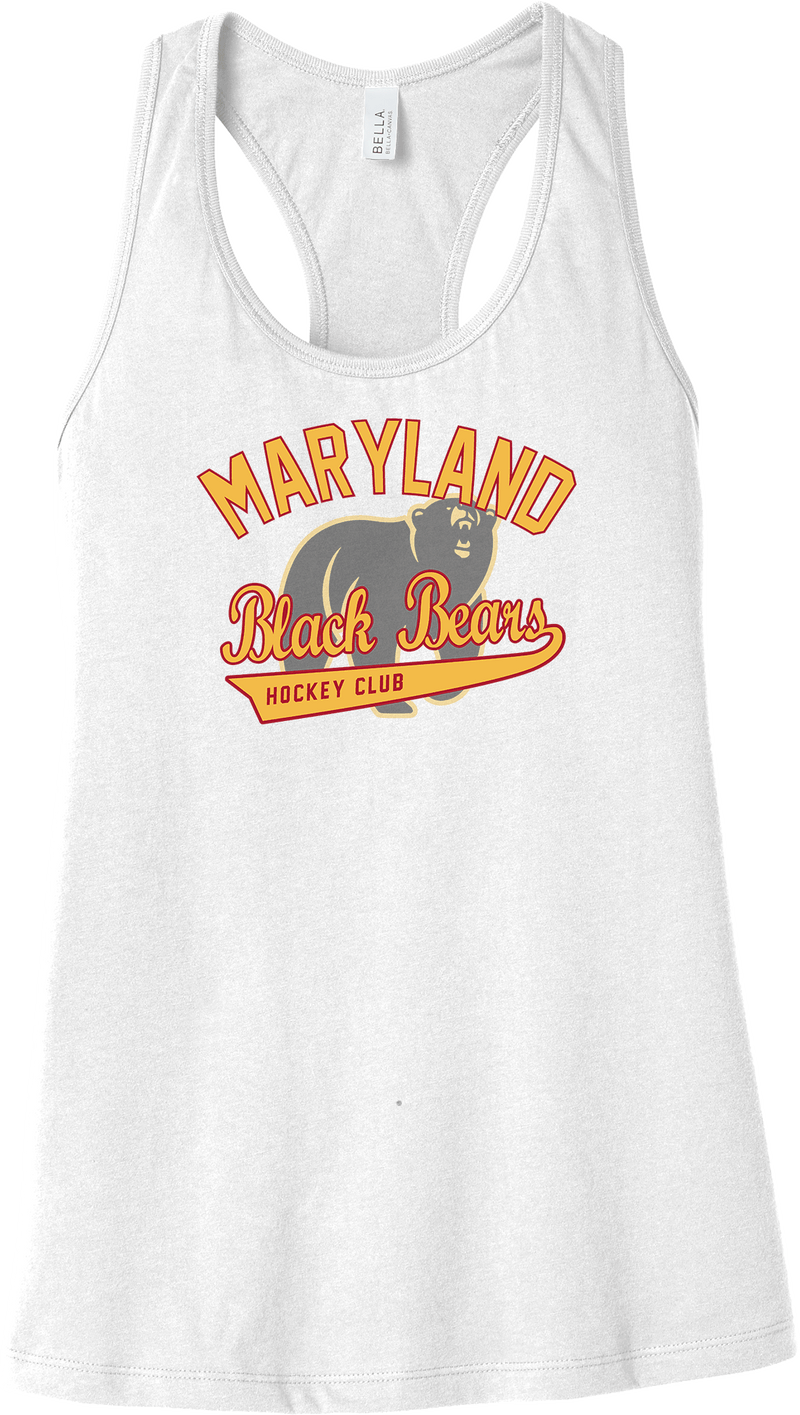 Maryland Black Bears Womens Jersey Racerback Tank