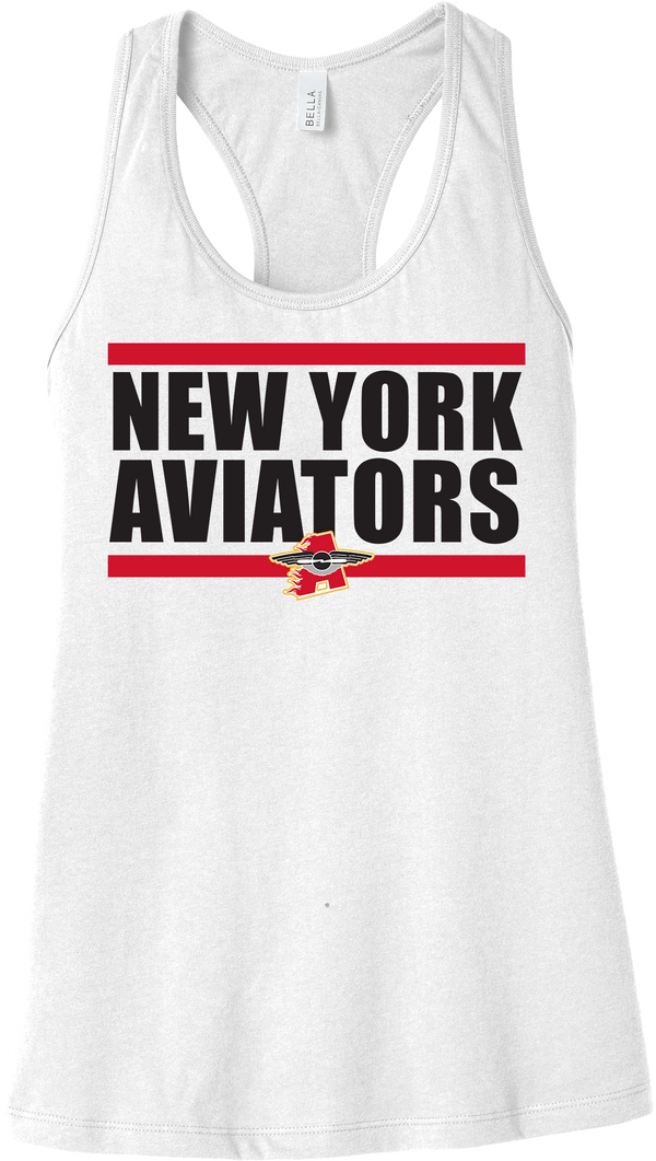 NY Aviators Womens Jersey Racerback Tank