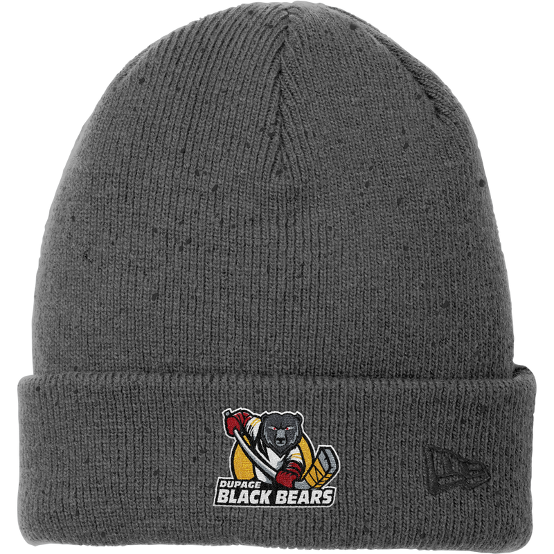 Dupage Black Bears New Era Speckled Beanie