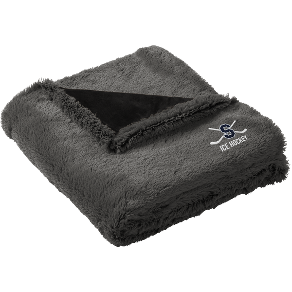 Midd South Hockey Faux Fur Blanket