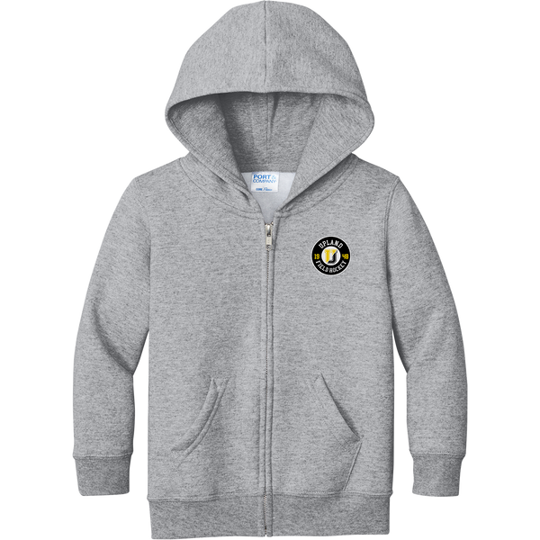 Upland Field Hockey Toddler Core Fleece Full-Zip Hooded Sweatshirt