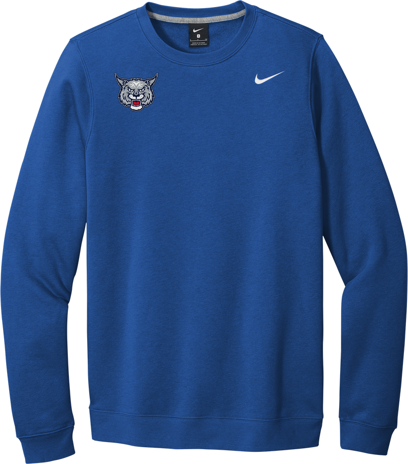 CT Bobcats Nike Club Fleece Crew