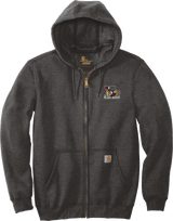 Dupage Black Bears Carhartt Midweight Hooded Zip-Front Sweatshirt