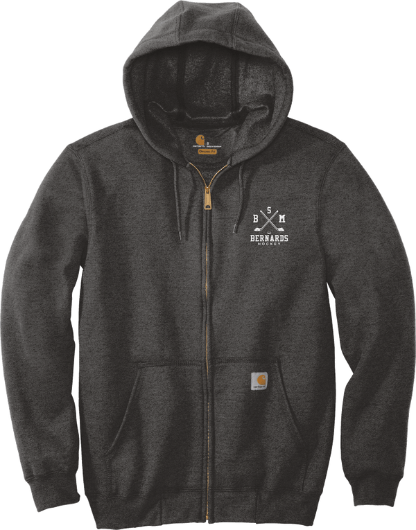 BSM Bernards Carhartt Midweight Hooded Zip-Front Sweatshirt