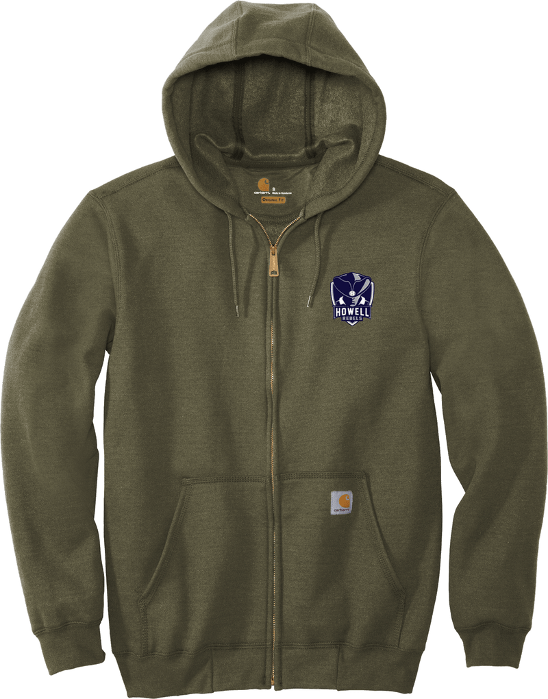 Howell Carhartt Midweight Hooded Zip-Front Sweatshirt