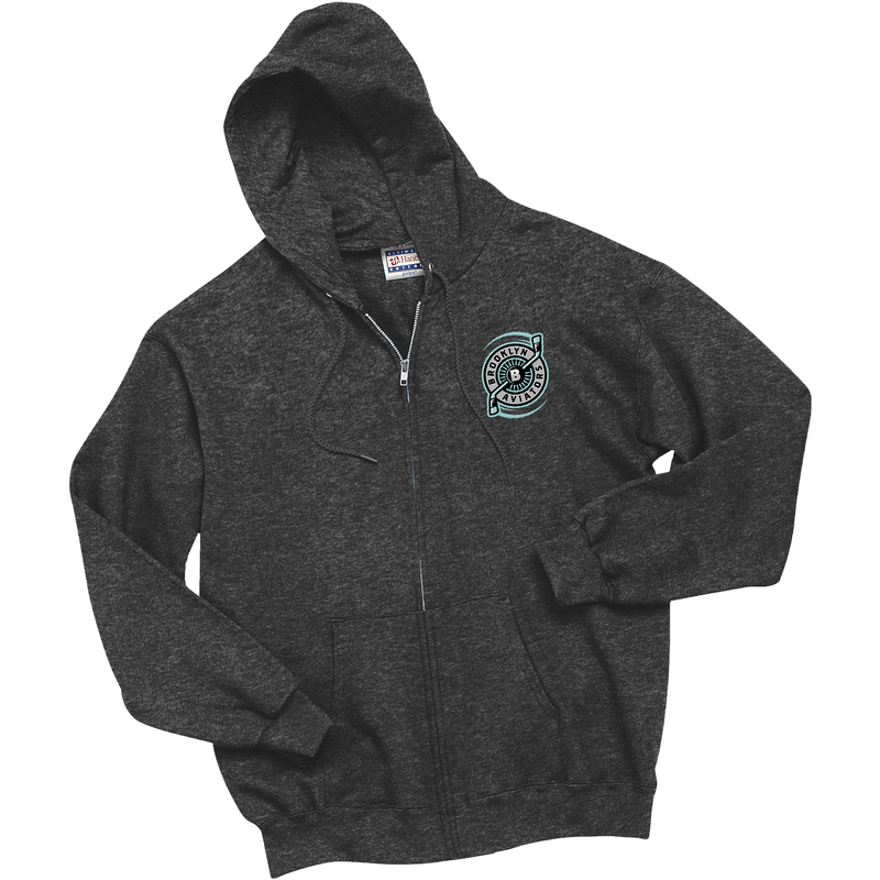 Brooklyn Aviators Ultimate Cotton - Full-Zip Hooded Sweatshirt