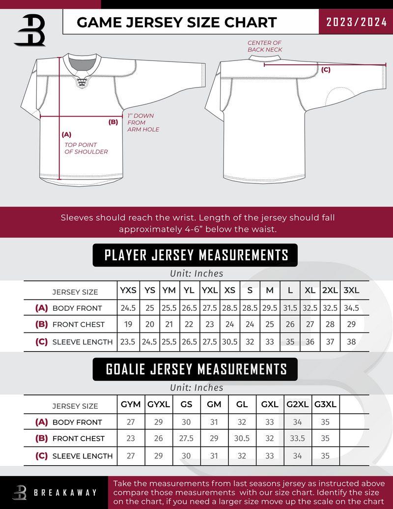 Mercer Arrows Adult Player Hybrid Jersey