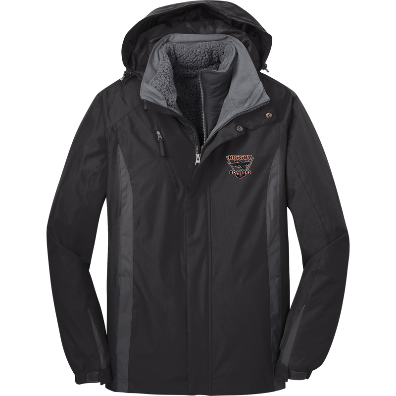 Biggby Bombers Colorblock 3-in-1 Jacket