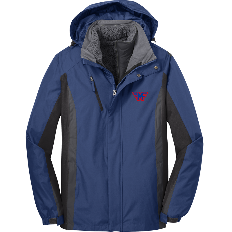 Mid-Fairfield Colorblock 3-in-1 Jacket