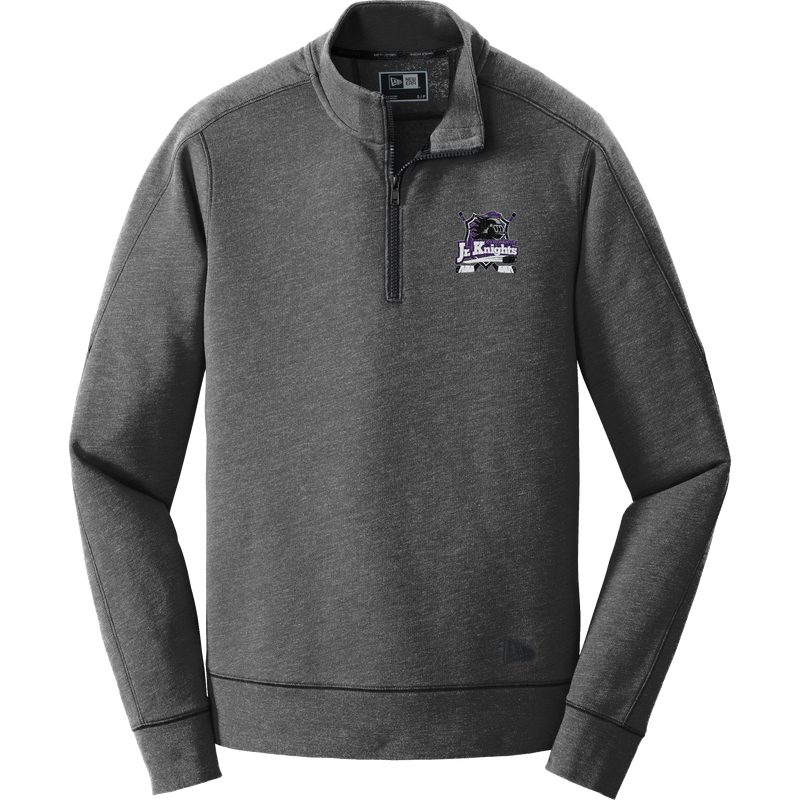 Old Bridge Jr. Knights New Era Tri-Blend Fleece 1/4-Zip Pullover