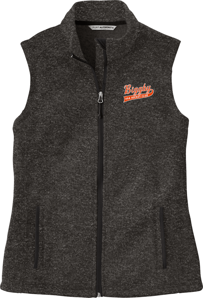 Biggby Coffee AAA Ladies Sweater Fleece Vest