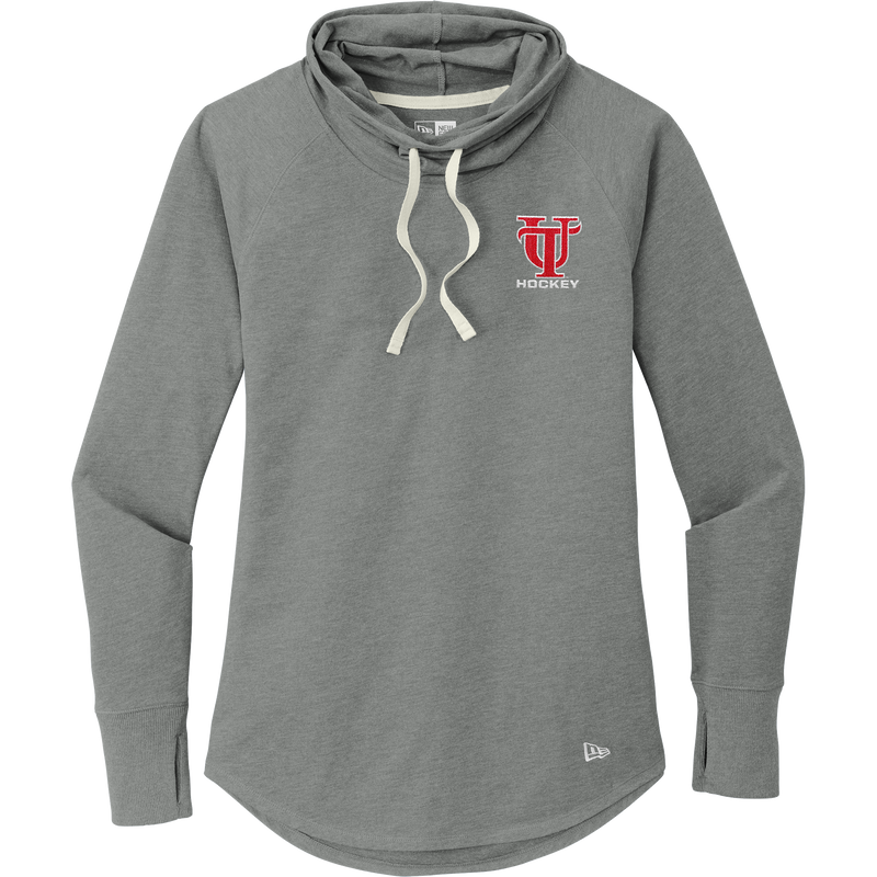 University of Tampa New Era Ladies Sueded Cotton Blend Cowl Tee