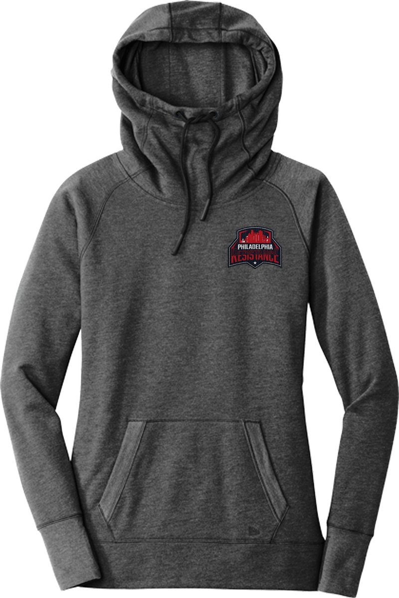 Philadelphia Resistance New Era Ladies Tri-Blend Fleece Pullover Hoodie