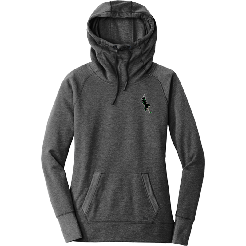 Wilmington Nighthawks Ladies Tri-Blend Fleece Pullover Hoodie