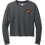 Princeton Jr. Tigers New Era Ladies Tri-Blend Fleece Crop Crew