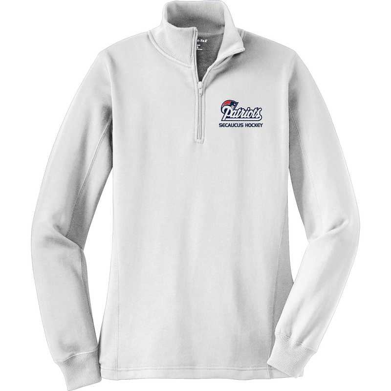 Secaucus Patriots Ladies 1/4-Zip Sweatshirt