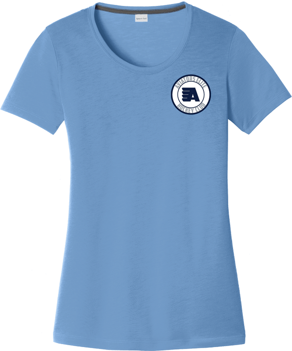 Aspen Aviators Ladies PosiCharge Competitor Cotton Touch Scoop Neck Tee