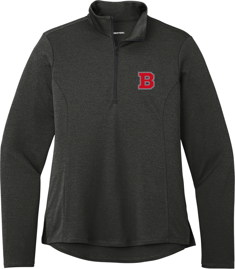 CT Bobcats Ladies Endeavor 1/2-Zip Pullover