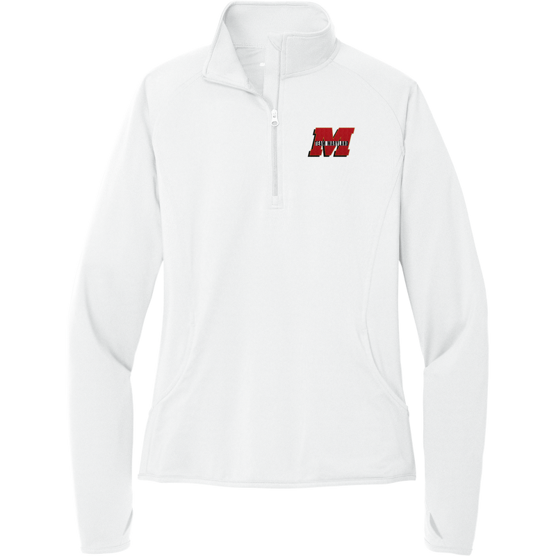 Team Maryland Ladies Sport-Wick Stretch 1/4-Zip Pullover