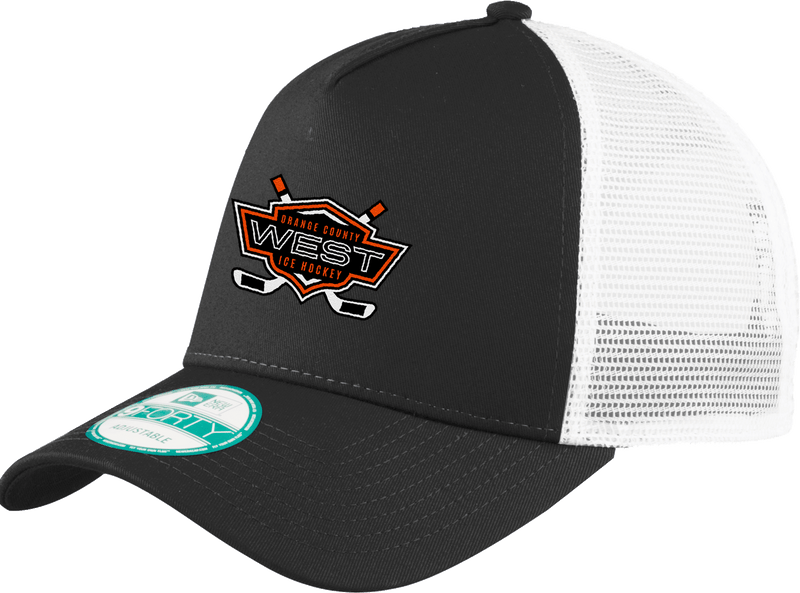 Orange County West New Era Snapback Trucker Cap