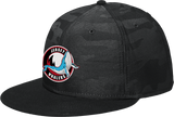 Jersey Shore Whalers New Era Camo Flat Bill Snapback Cap