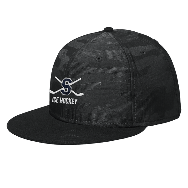 Midd South Hockey New Era Camo Flat Bill Snapback Cap