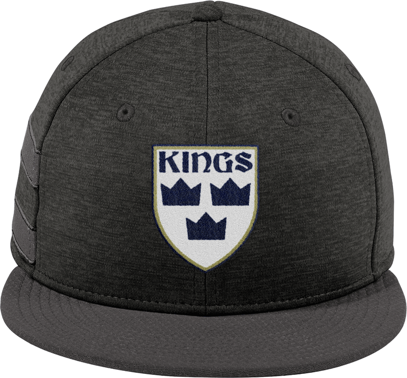 North Jersey Kings New Era Shadow Heather Striped Flat Bill Snapback Cap