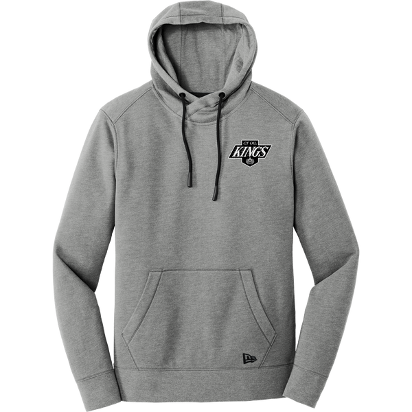 CT Oil Kings New Era Tri-Blend Fleece Pullover Hoodie