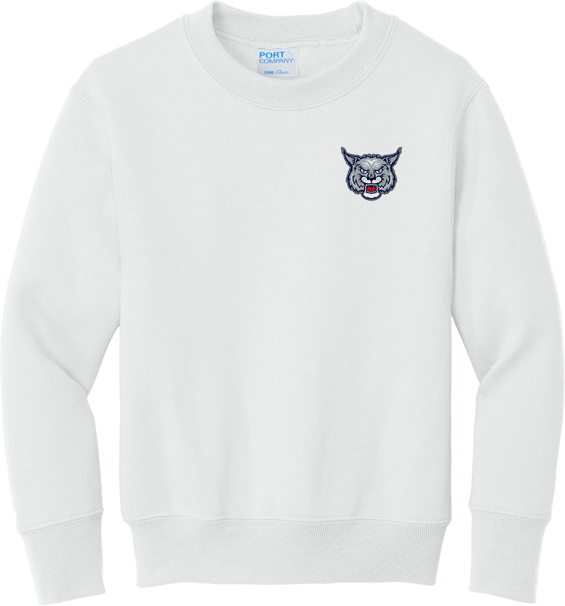 CT Bobcats Youth Core Fleece Crewneck Sweatshirt