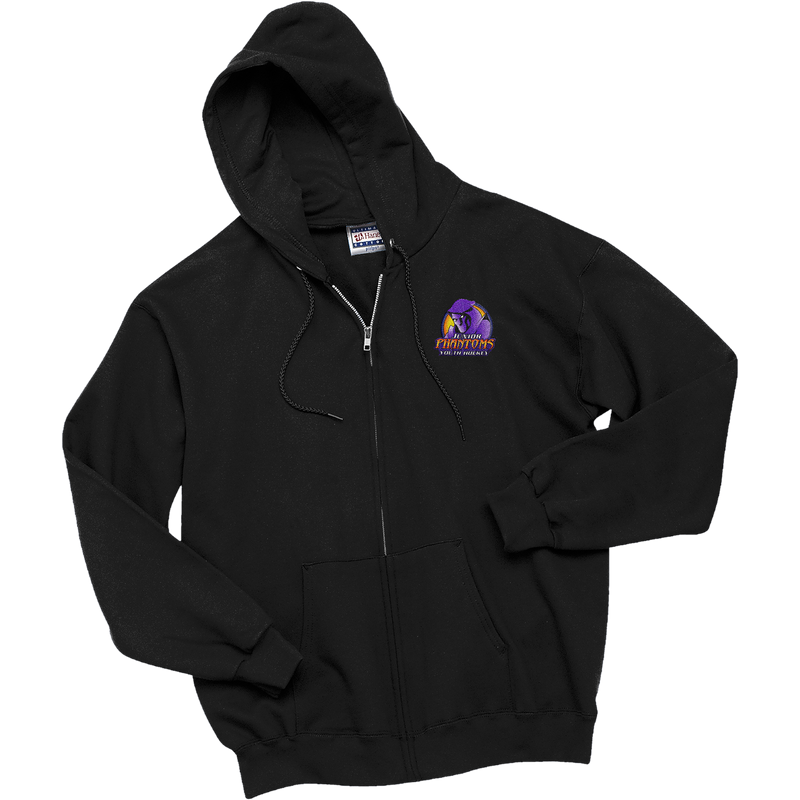 Jr. Phantoms Ultimate Cotton - Full-Zip Hooded Sweatshirt