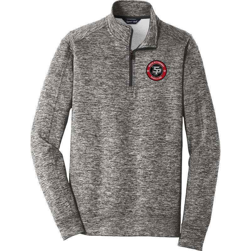 South Pittsburgh Rebellion PosiCharge Electric Heather Fleece 1/4-Zip Pullover