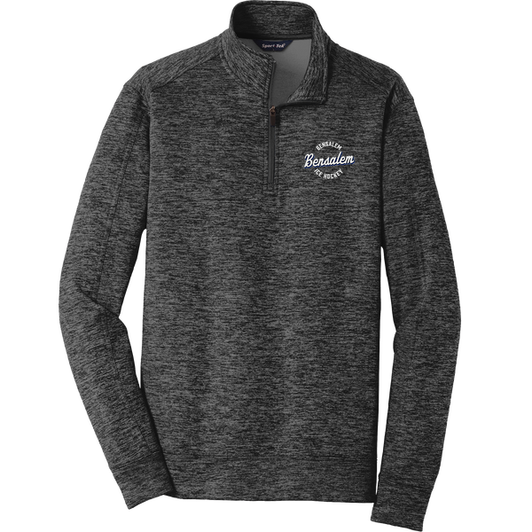 Bensalem PosiCharge Electric Heather Fleece 1/4-Zip Pullover