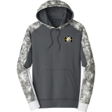 Upland Country Day School Sport-Wick Mineral Freeze Fleece Colorblock Hooded Pullover