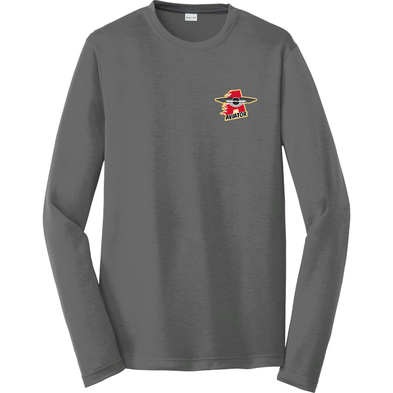 NY Aviators Long Sleeve PosiCharge Competitor Cotton Touch Tee