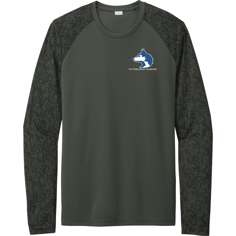 Pittsburgh Huskies Long Sleeve Digi Camo Tee