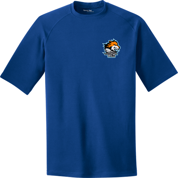 Woodridge Wild PosiCharge Tri-Blend Wicking Raglan Tee